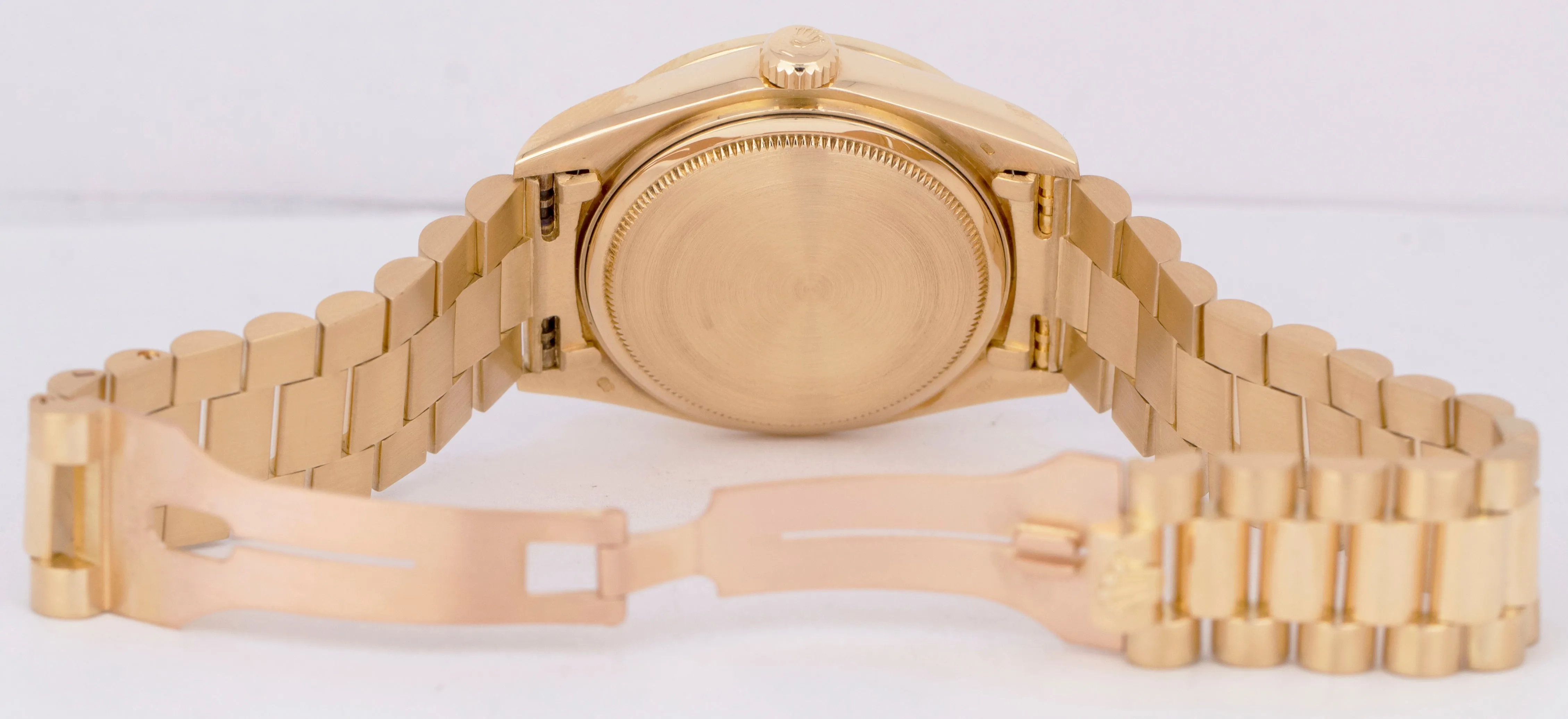 MINT PAPERS Rolex Day-Date President LAPIS 36mm 18K Yellow Gold Watch 18038 B P