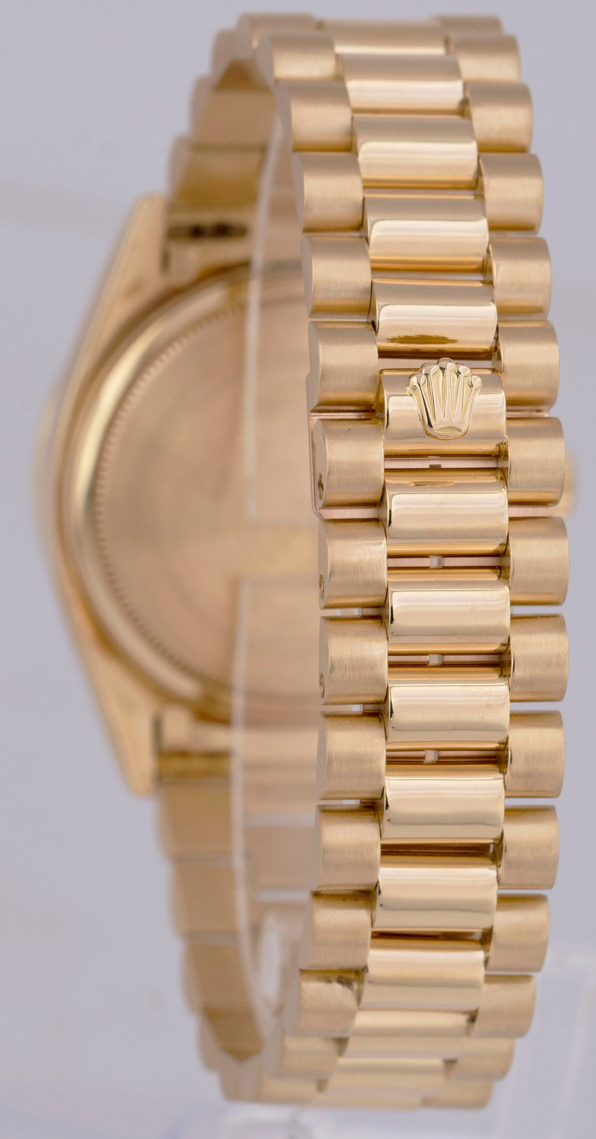 MINT PAPERS Rolex Day-Date President LAPIS 36mm 18K Yellow Gold Watch 18038 B P