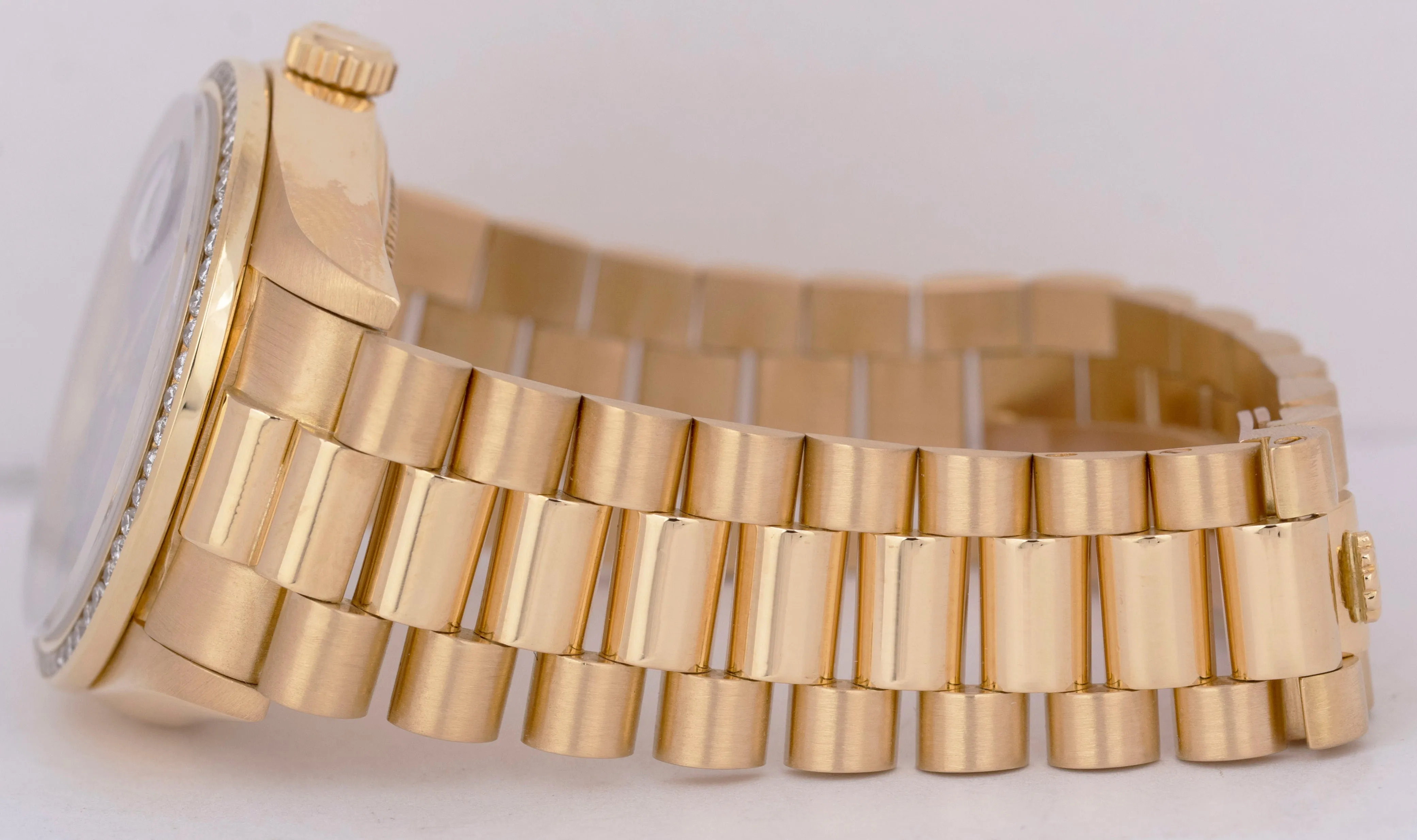MINT PAPERS Rolex Day-Date President LAPIS 36mm 18K Yellow Gold Watch 18038 B P