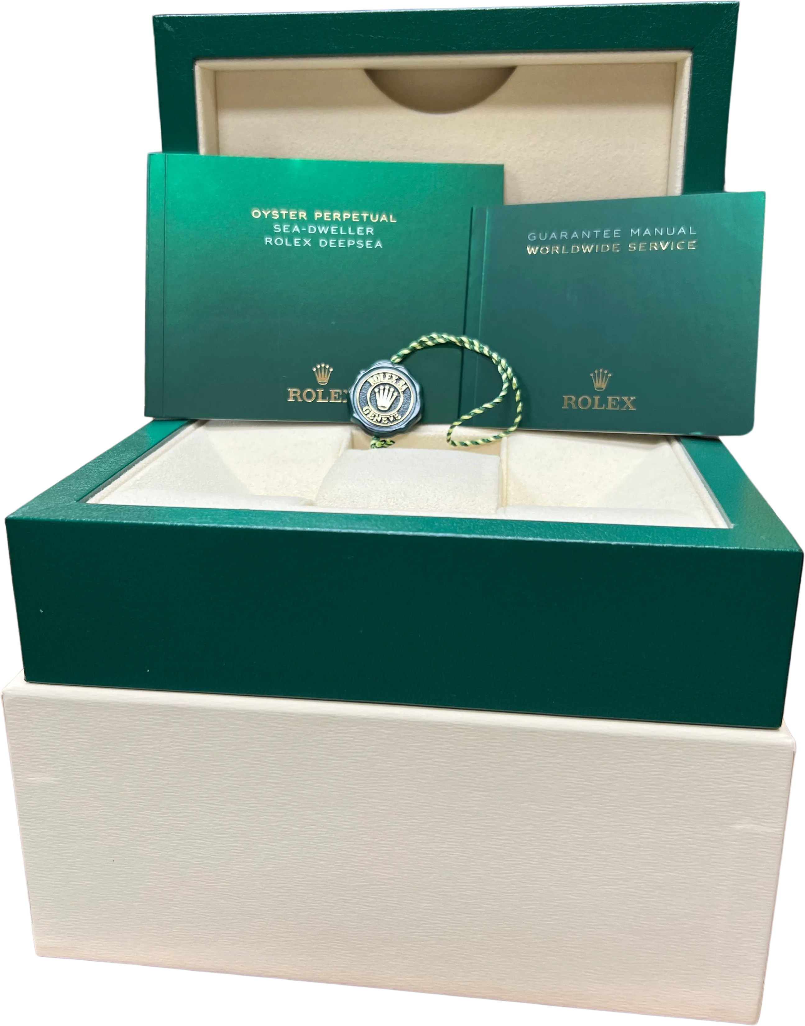 MINT Rolex Sea-Dweller Mark II 50th-Anniversary Red Steel 43mm Watch 126600 BOX