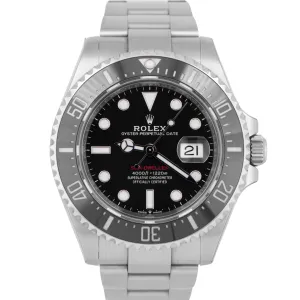 MINT Rolex Sea-Dweller Mark II 50th-Anniversary Red Steel 43mm Watch 126600 BOX