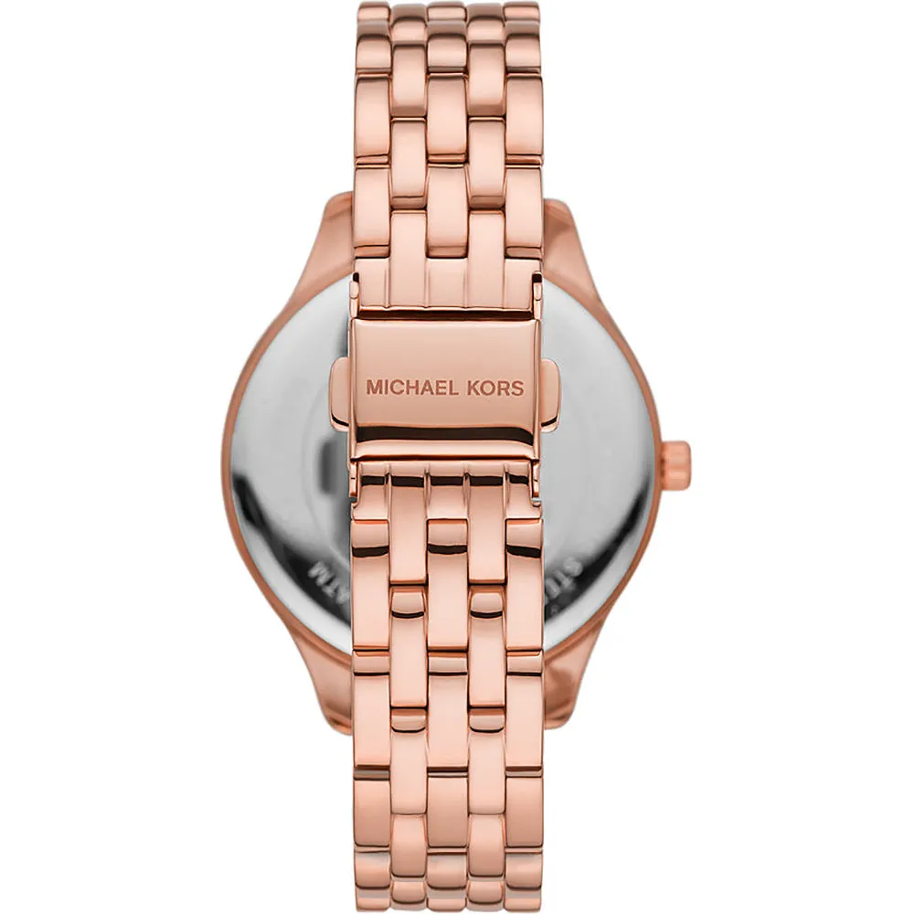 MK Watch Lexington and Chain Bracelet