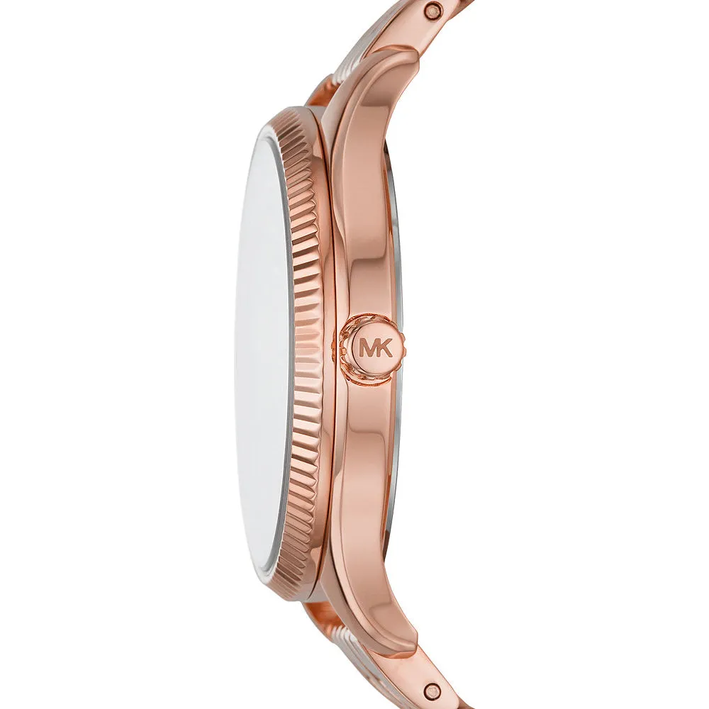 MK Watch Lexington and Chain Bracelet