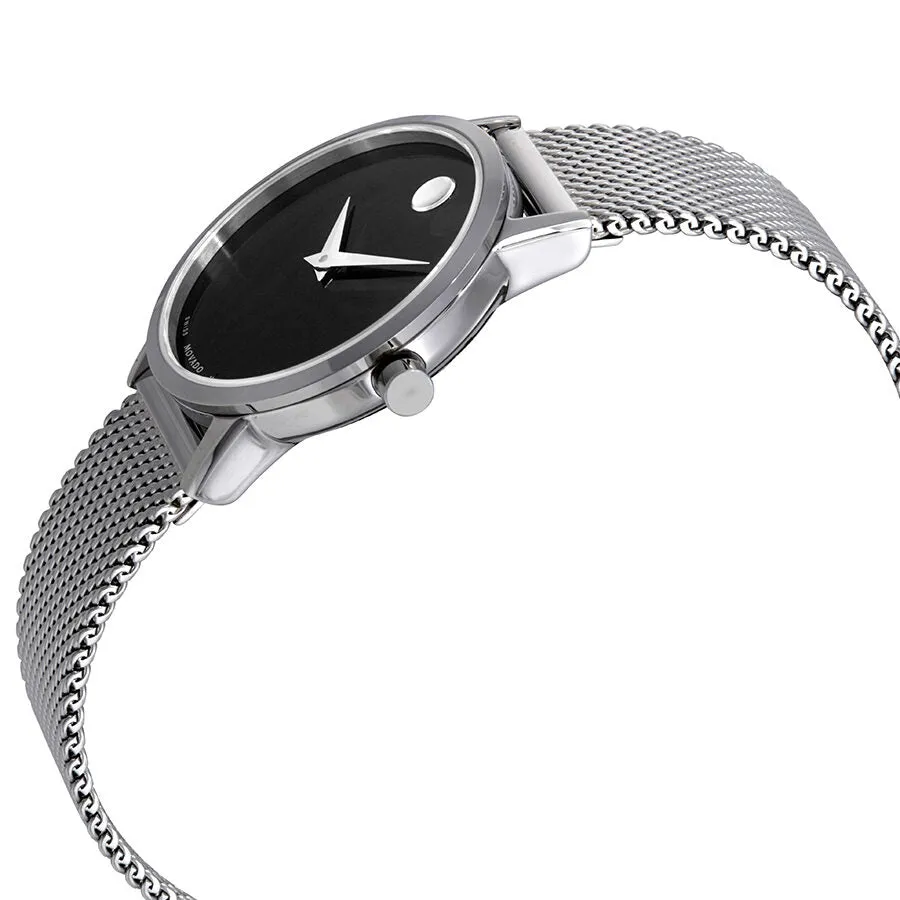 Movado Museum Classic Black Dial Ladies Watch 0607220