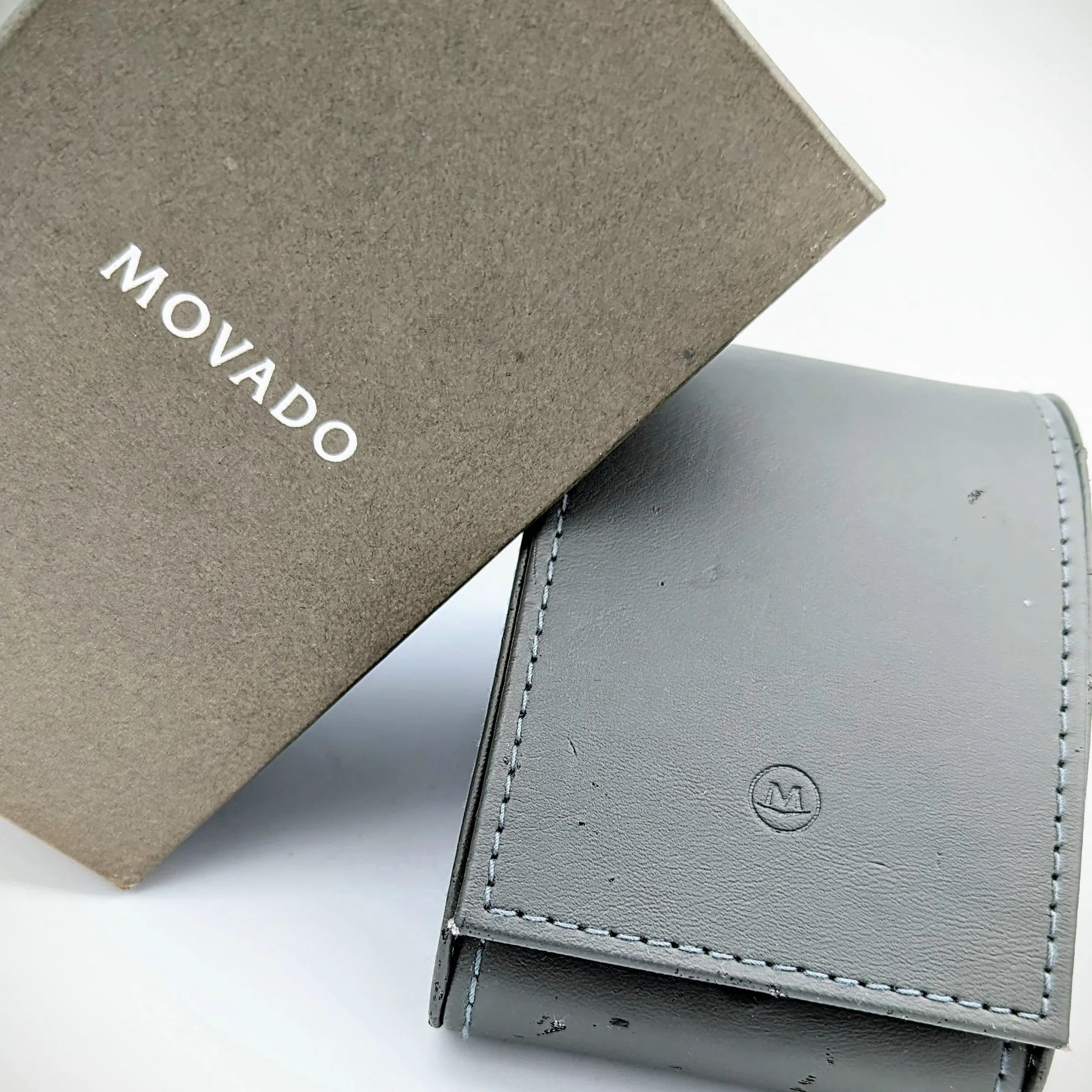 MOVADO Valor Tungsten Watch Ref. 89C11432 Swiss Wristwatch In BOX!