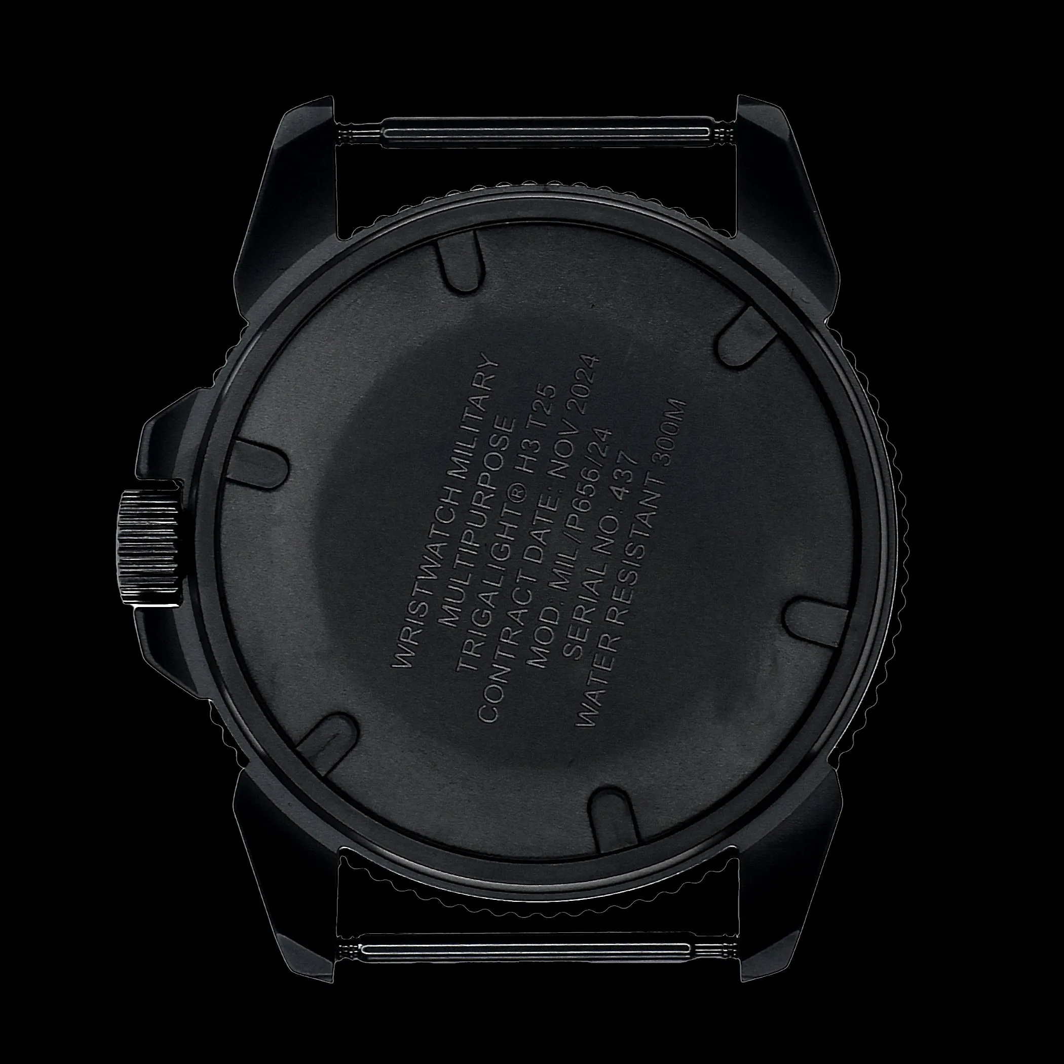 MWC P656 2025 Model PVD Tactical Series Watch with Day/Date, GTLS Tritium and Sapphire Crystal