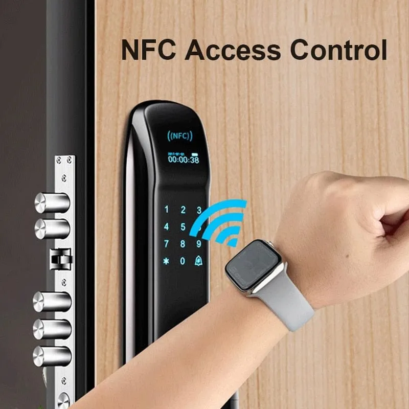 NFC Smart Watch WIth Door Access Control  & Fitness Monitoring