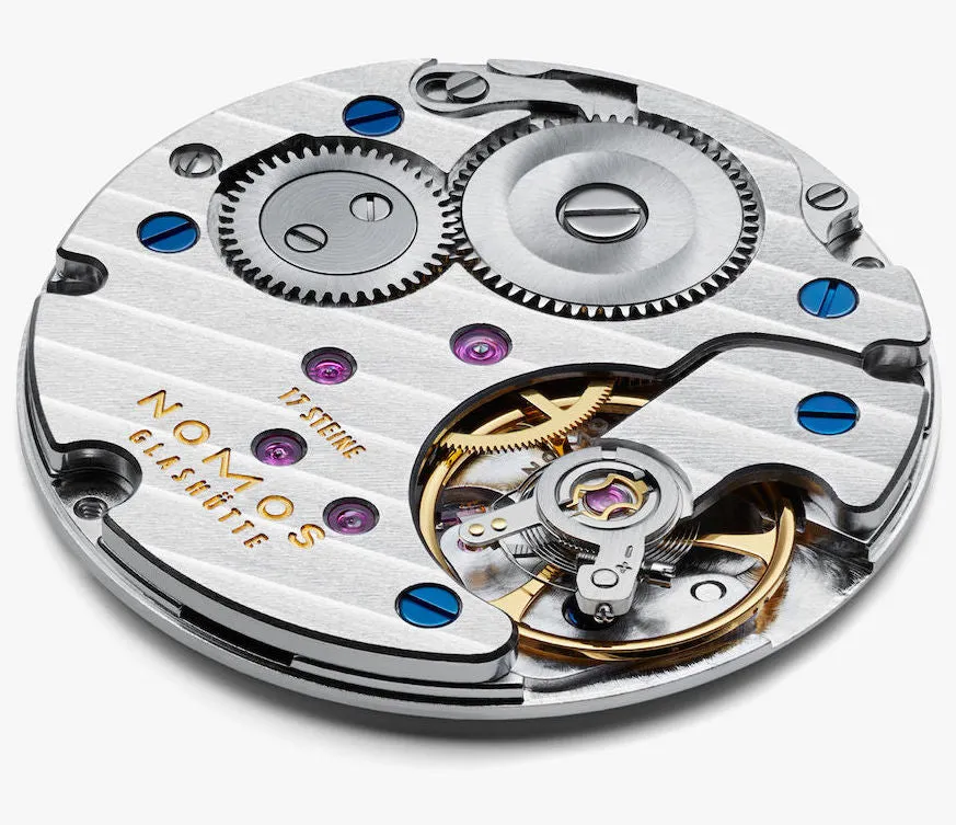 NG Watch Ludwig 38 White Enamel Sapphire Crystal