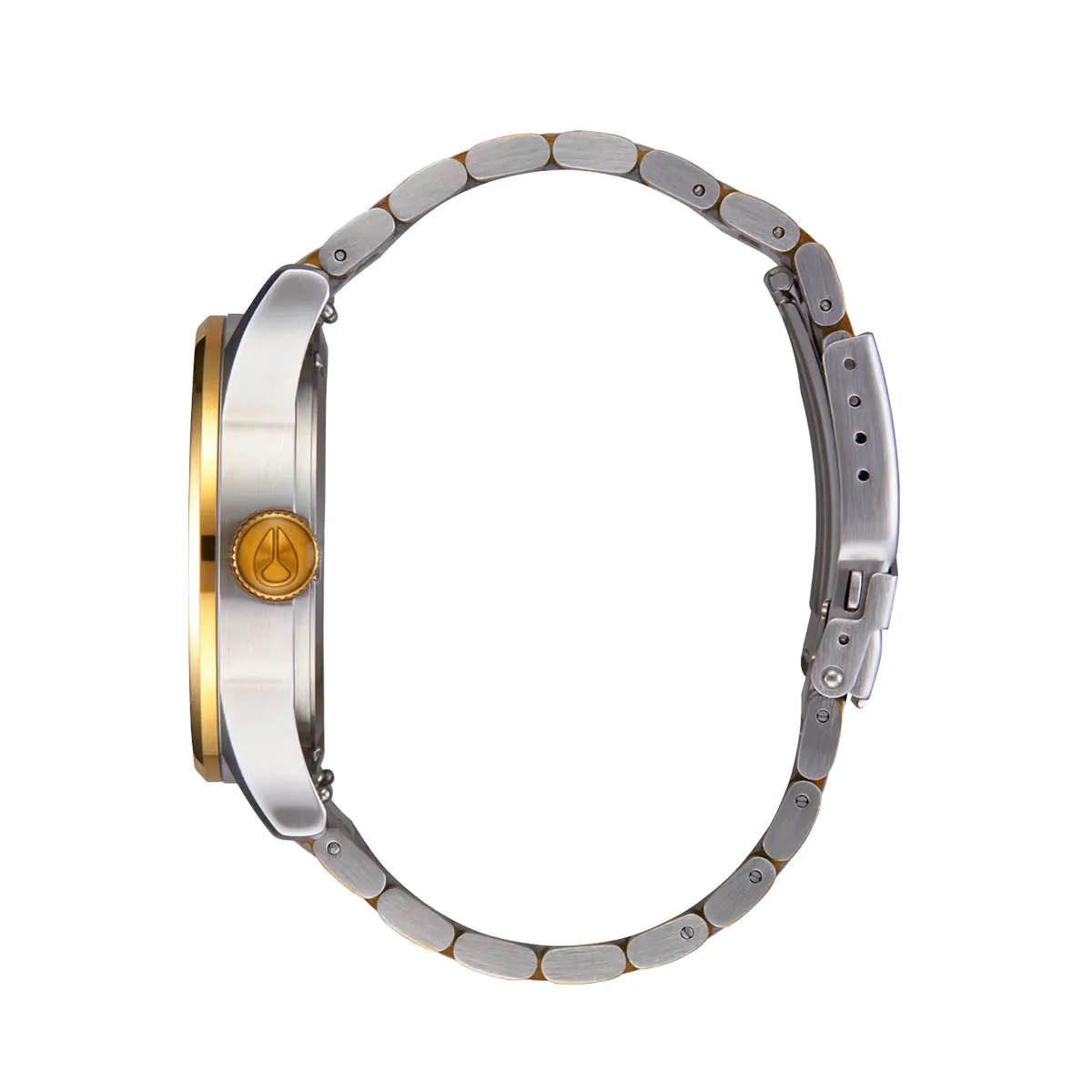 Nixon - 2PAC Sentry Stainless Steel Watch Gold/Silver/Black