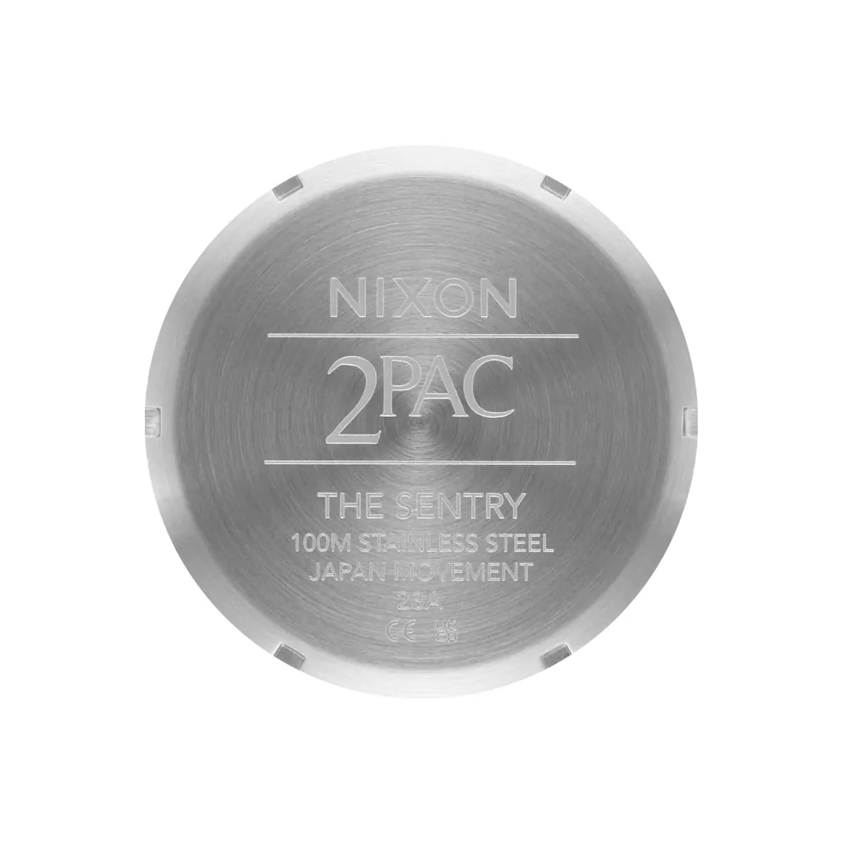 Nixon - 2PAC Sentry Stainless Steel Watch Gold/Silver/Black