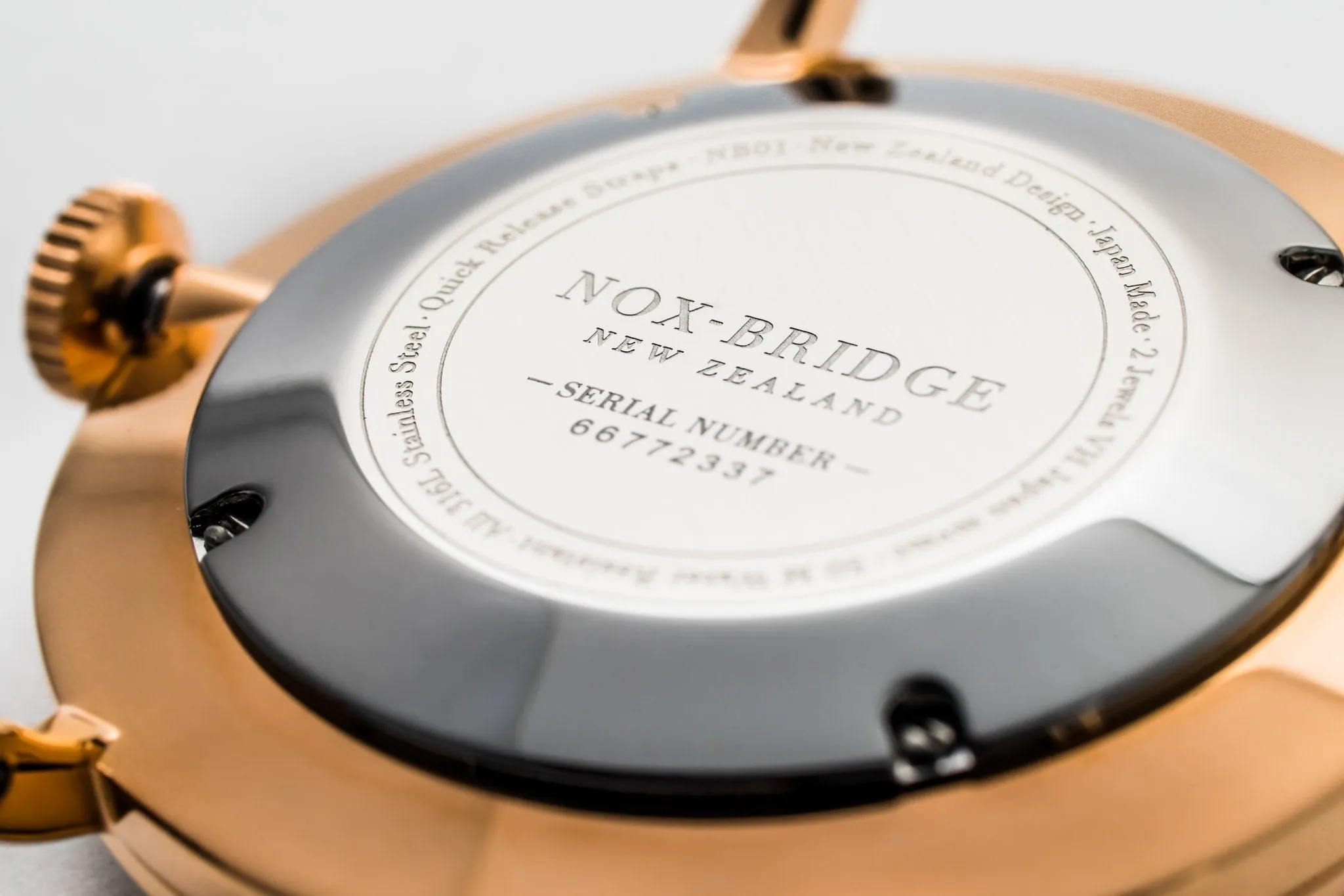 Noxbridge Classic Capella Rose Gold 41MM CRG41