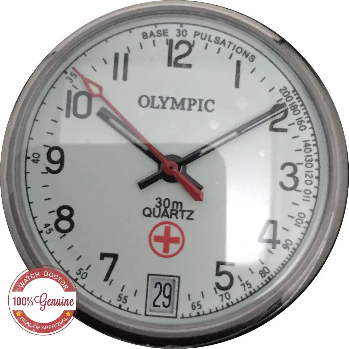 Olympic Rose Gold  Nurses Watch – Stylish & Reliable for Healthcare Professionals