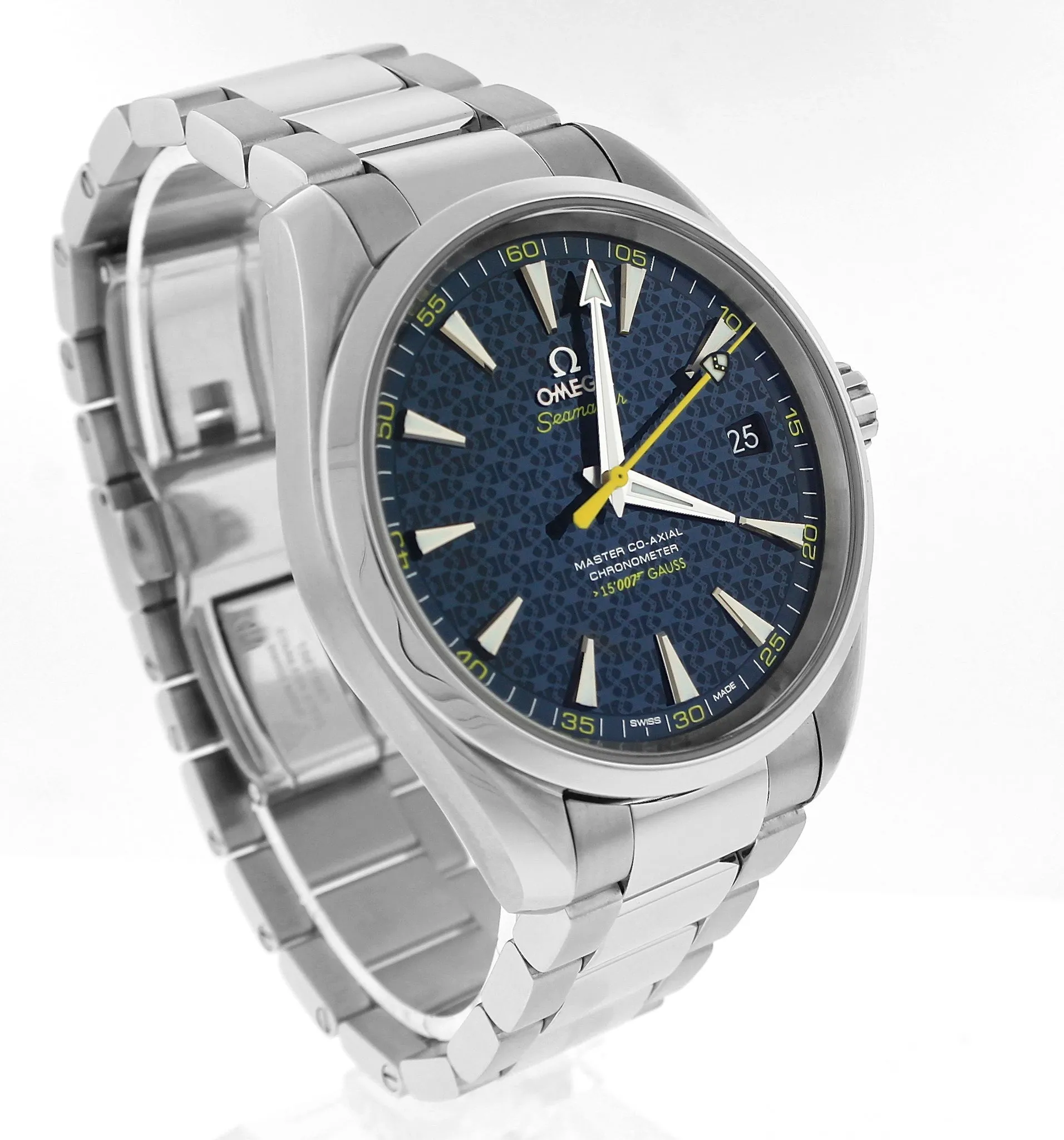 Omega Seamaster Aqua Terra Blue JAMES BOND 007 Spectre 231.10.42.21.03.004 Watch