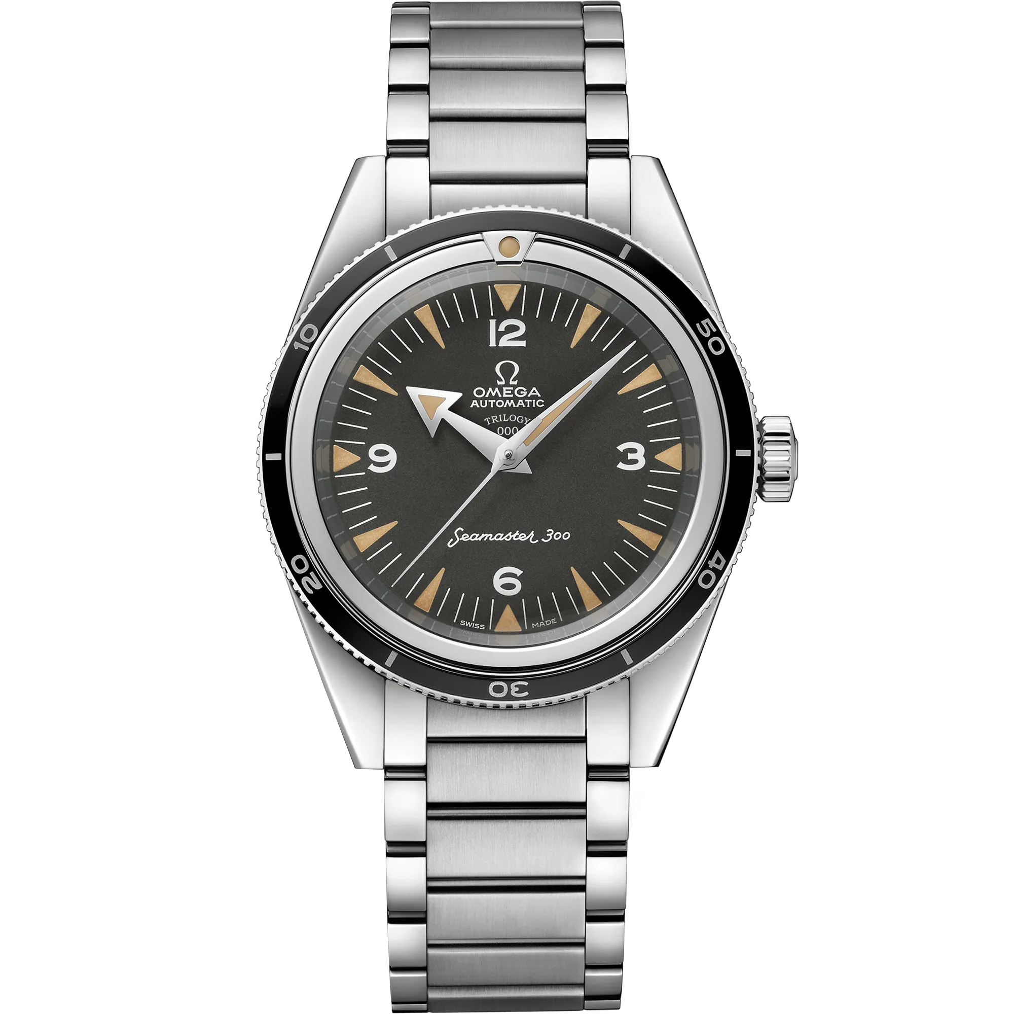 Omega Seamaster Seamaster 300 39 mm, steel on steel
