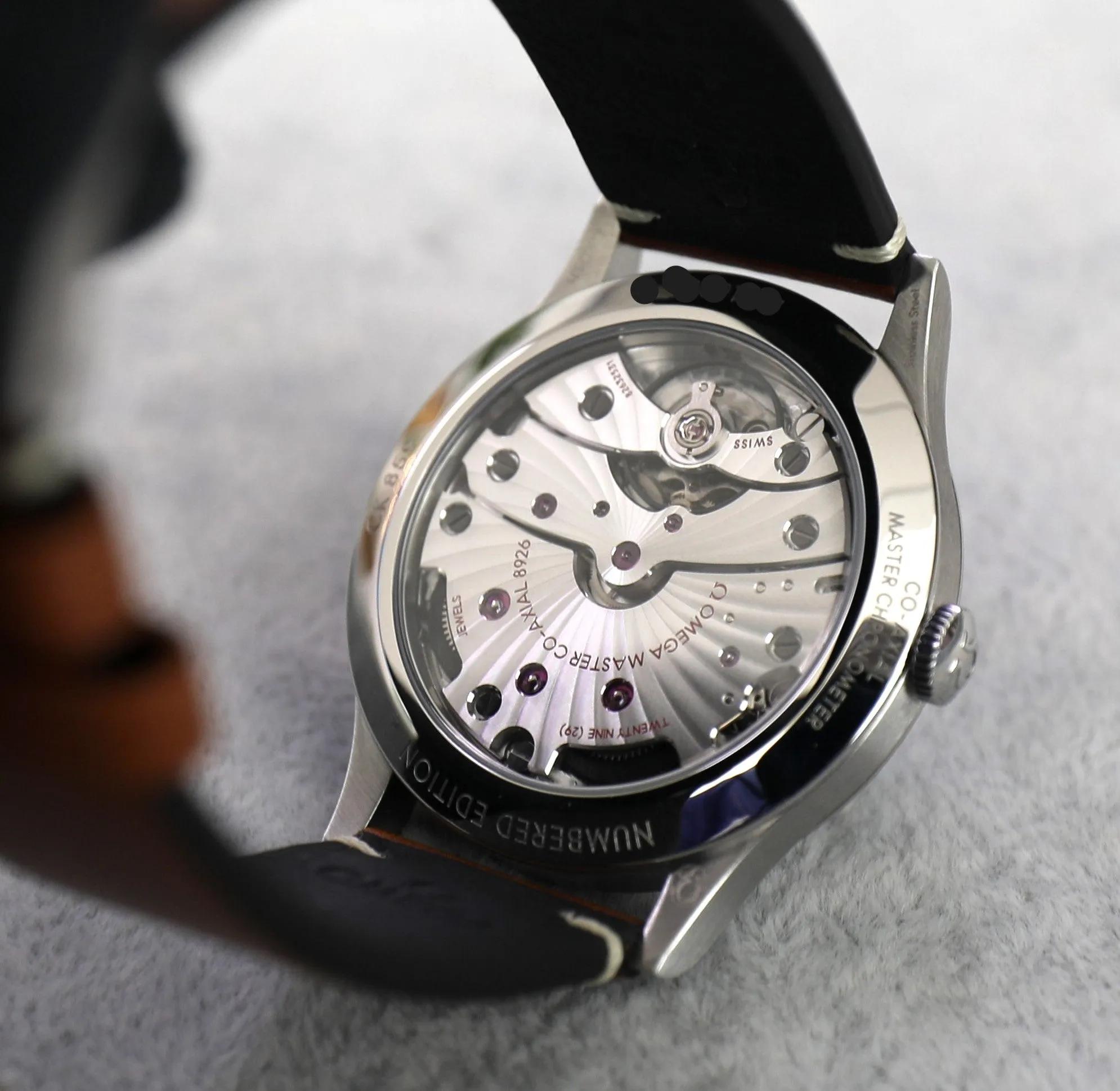Omega Specialities CK859 – Numbered Edition – Silver Dial 925 – New – Full Set