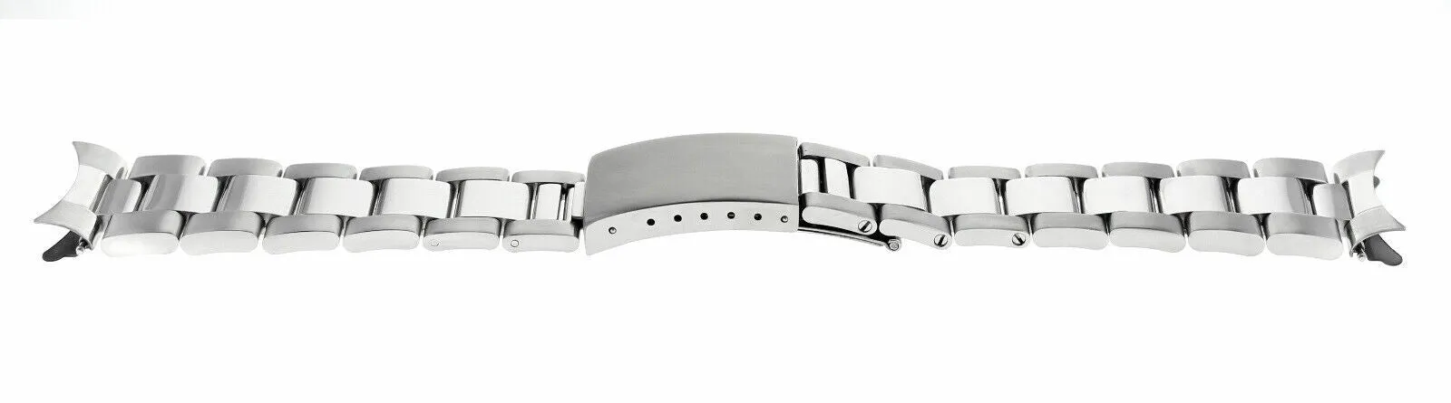 OYSTER WATCH BAND  BRACELET FOR ROLEX DATEJUST EXPLORER SHINY/MATTE S/STEEL 20MM