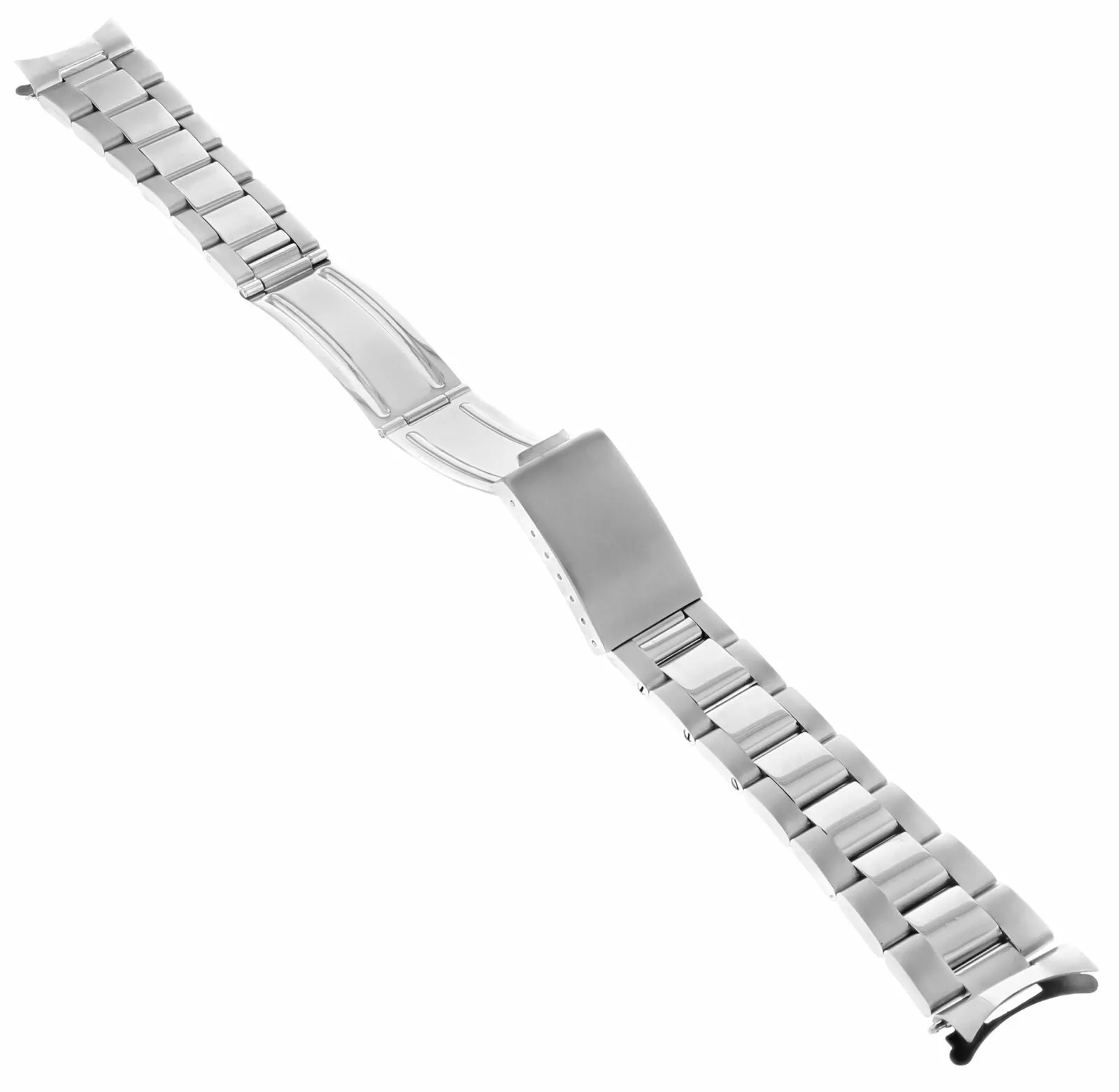 OYSTER WATCH BAND  BRACELET FOR ROLEX DATEJUST EXPLORER SHINY/MATTE S/STEEL 20MM