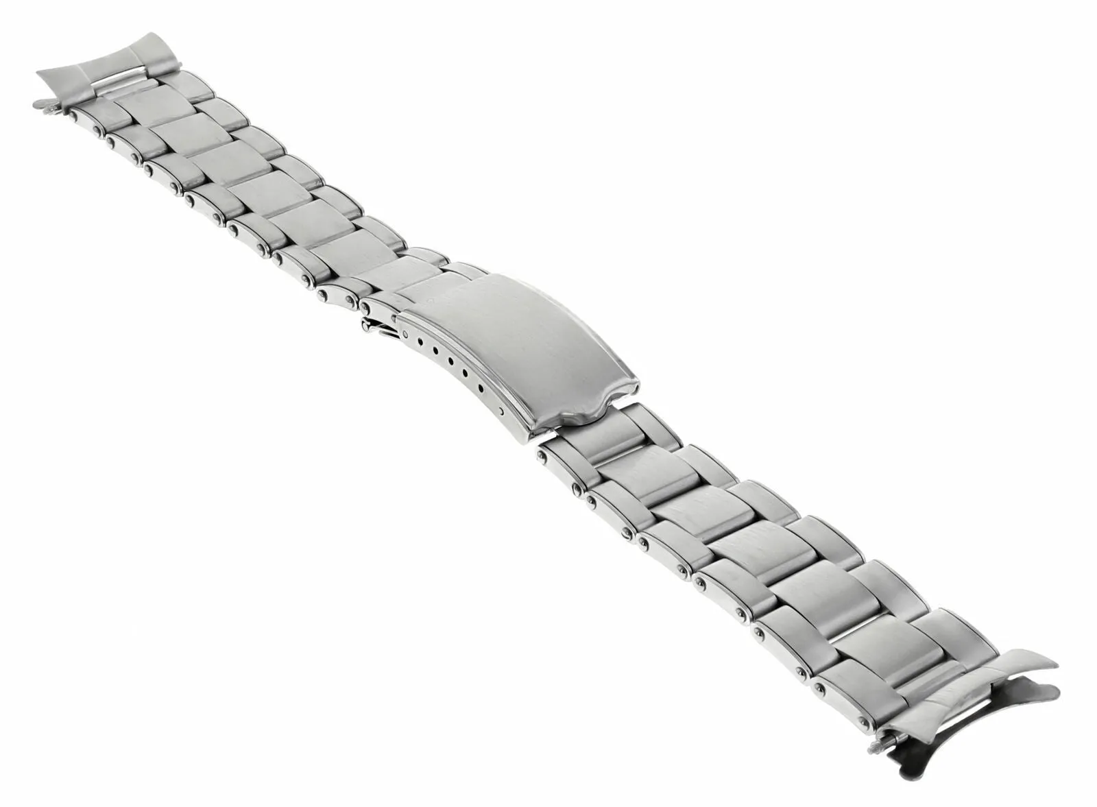 OYSTER WATCH BAND FOR VINTAGE ROLEX GMT 19MM REVITTED OYSTER PRECISION WATCH S/S