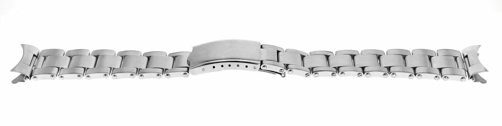 OYSTER WATCH BAND FOR VINTAGE ROLEX GMT 19MM REVITTED OYSTER PRECISION WATCH S/S