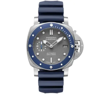 Panerai Submersible 42mm – PAM00959 – Grey Dial – Blue Bezel – Unworn – Full Set