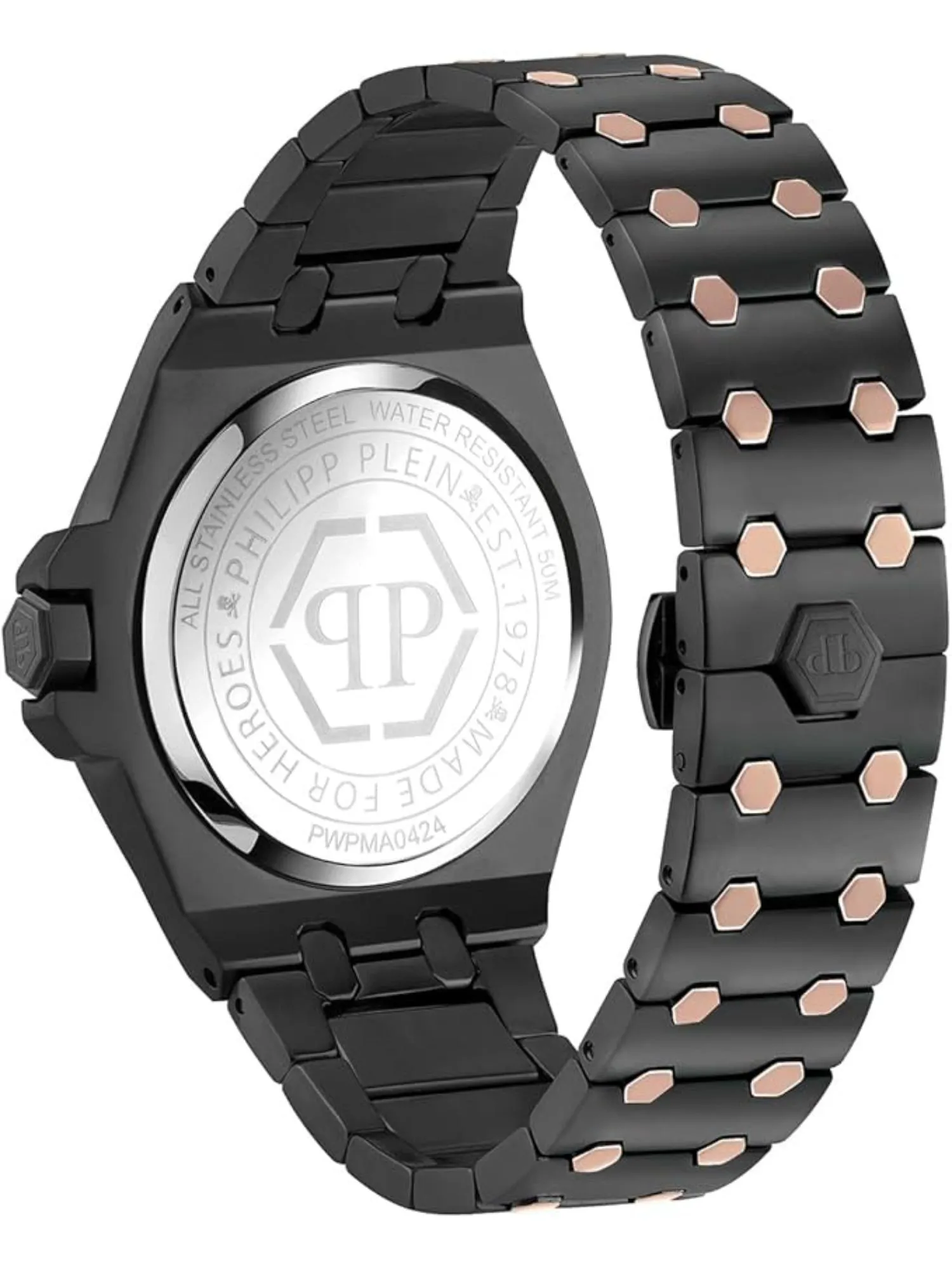 Philipp Plein Men 43 mm Size Grey Dial Analog Watch - PWPMA0424