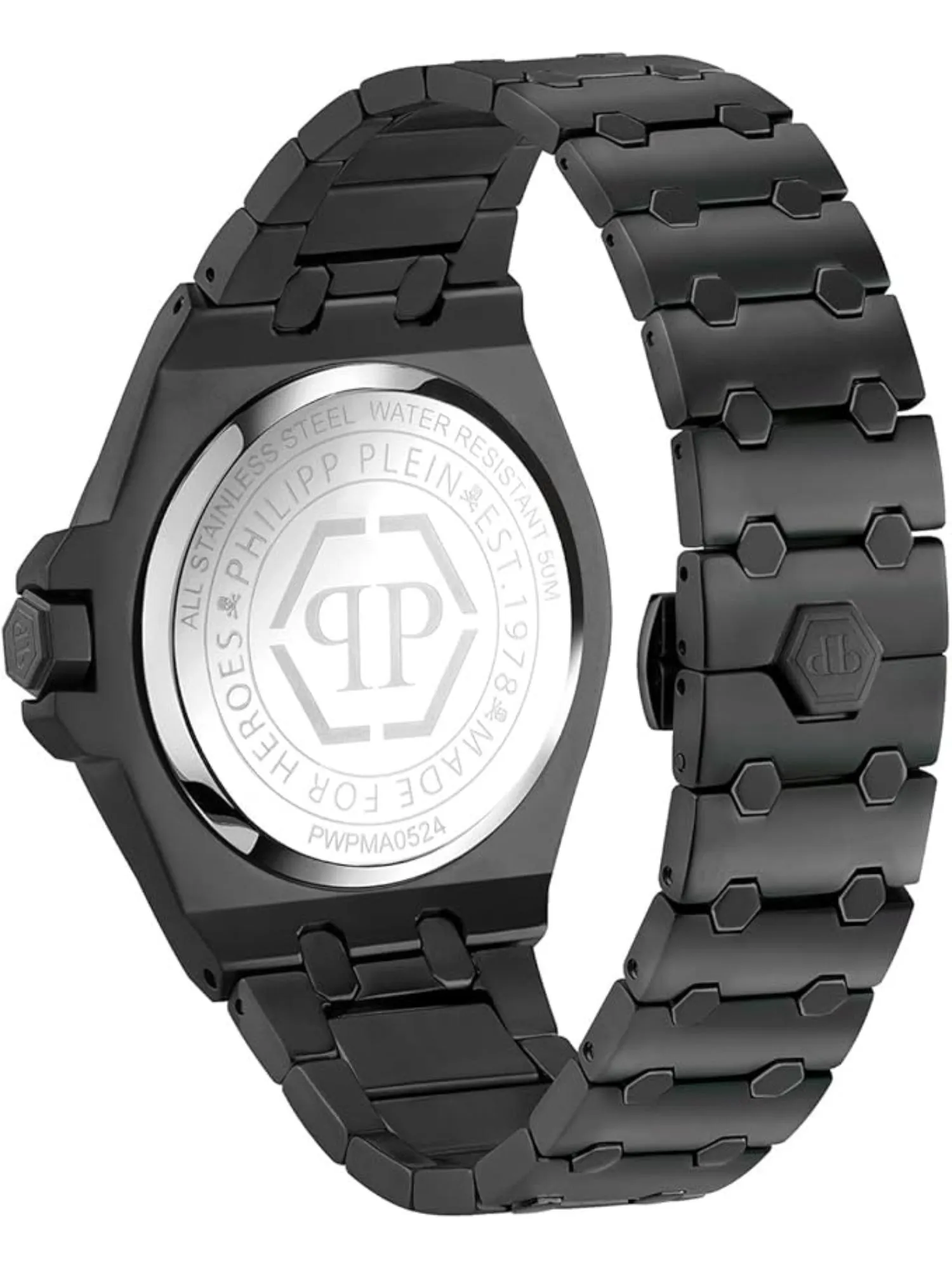 Philipp Plein Men 43 mm Size Grey Dial Analog Watch - PWPMA0524