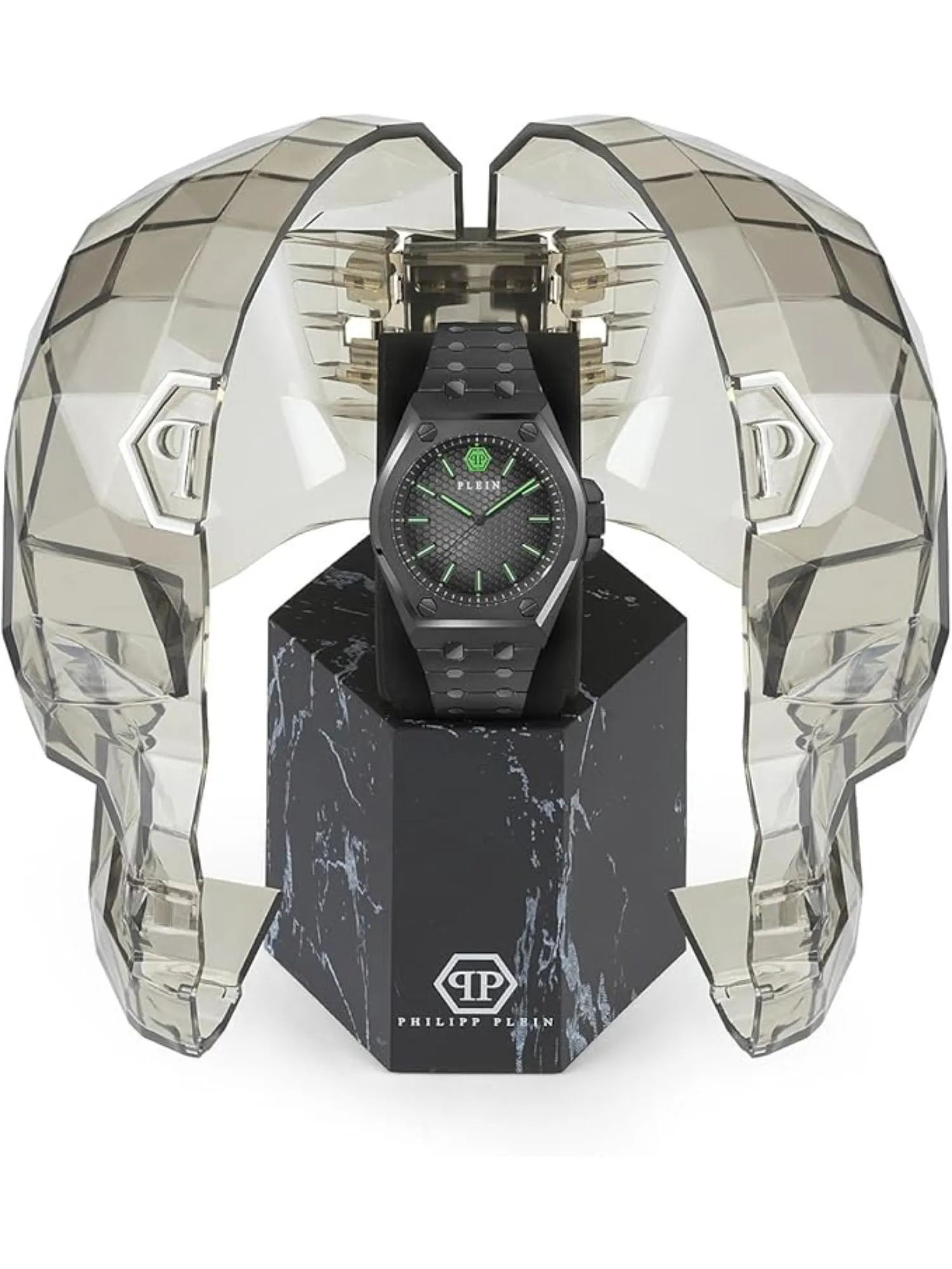 Philipp Plein Men 43 mm Size Grey Dial Analog Watch - PWPMA0524