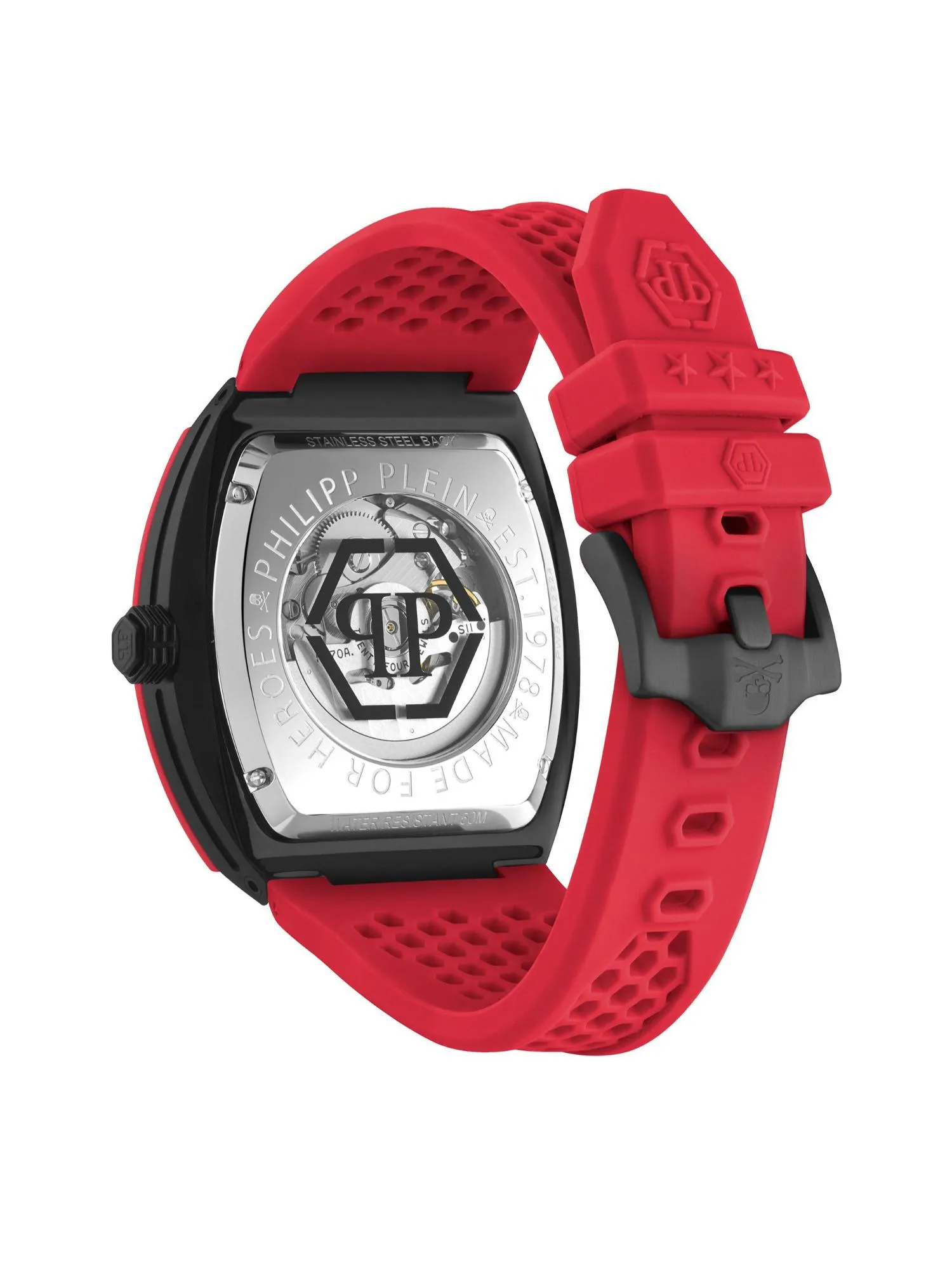 Philipp Plein Men 44 mm Size Grey Dial Analog Watch - PWBAA2224
