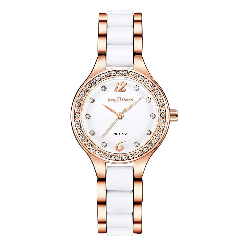 QuartzGlam Luxury Watch