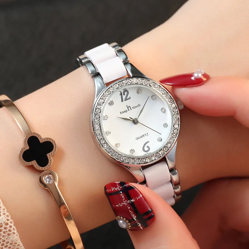 QuartzGlam Luxury Watch