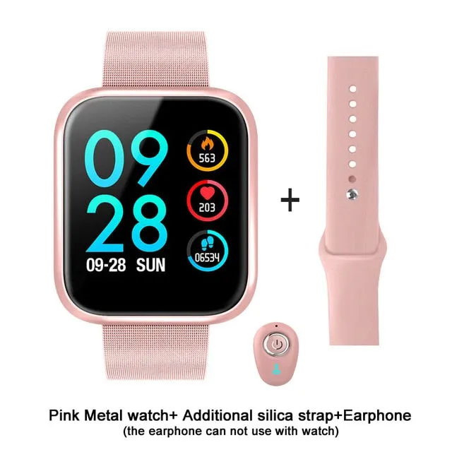 "VERYFiTEK P70" Blood Pressure Heart Rate Monitor Fitness Bracelet  Smartwatch IOS Android