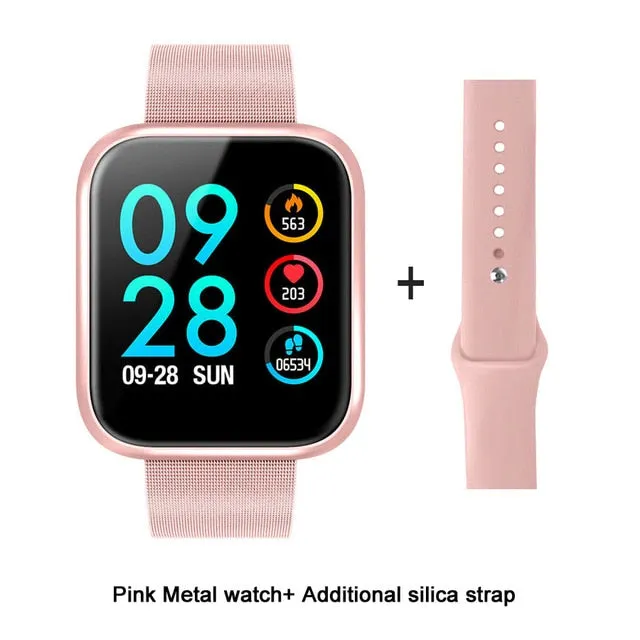 "VERYFiTEK P70" Blood Pressure Heart Rate Monitor Fitness Bracelet  Smartwatch IOS Android
