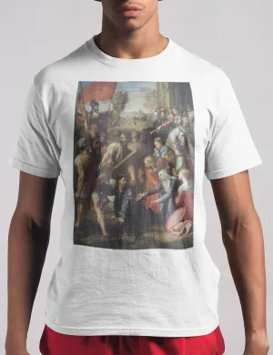 Raphael's Christ Falling On The Way To Calvary | T-Shirt