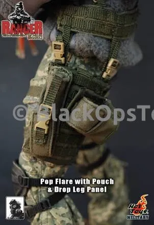 Rare Hot Toys U.S. Army Ranger 75th Ranger Regiment with MK16 Scar-L Mint in Box