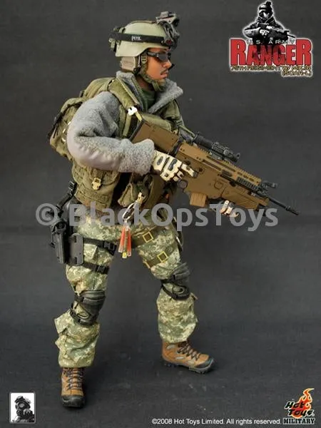 Rare Hot Toys U.S. Army Ranger 75th Ranger Regiment with MK16 Scar-L Mint in Box