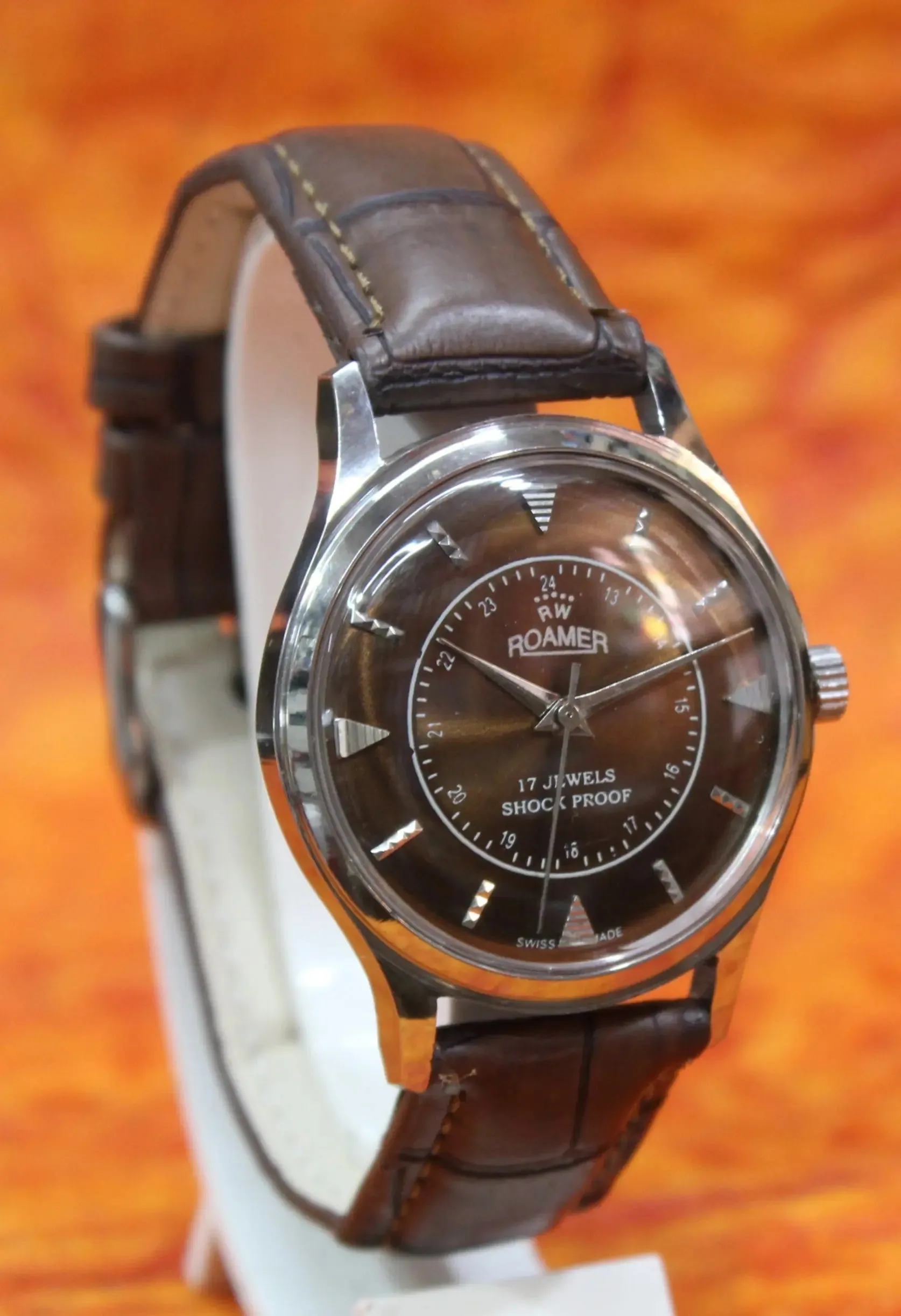 Roamer Vintage 17 Jewels ST96 Mechanical Hand Winding Swiss Made Wristwatch
