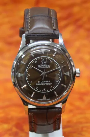 Roamer Vintage 17 Jewels ST96 Mechanical Hand Winding Swiss Made Wristwatch