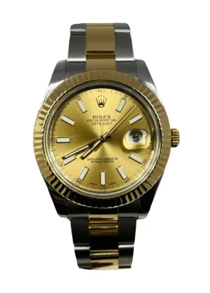 Rolex Datejust 41 Datejust II Stainless steel & 18K Yellow Gold Men's Watch