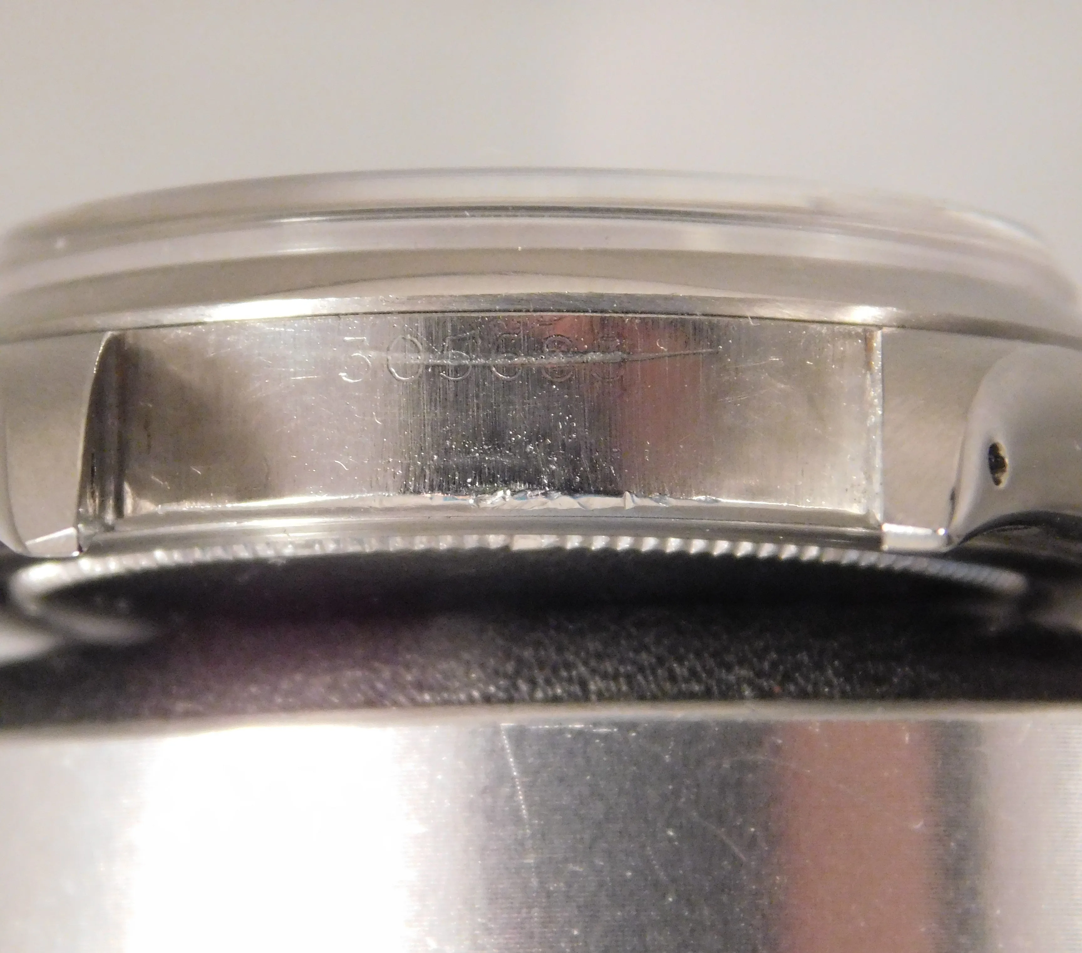 Rolex Oysterdate Precision 6494 Silver Sunburst Dial SS Vintage 1957 Mens Watch....34mm