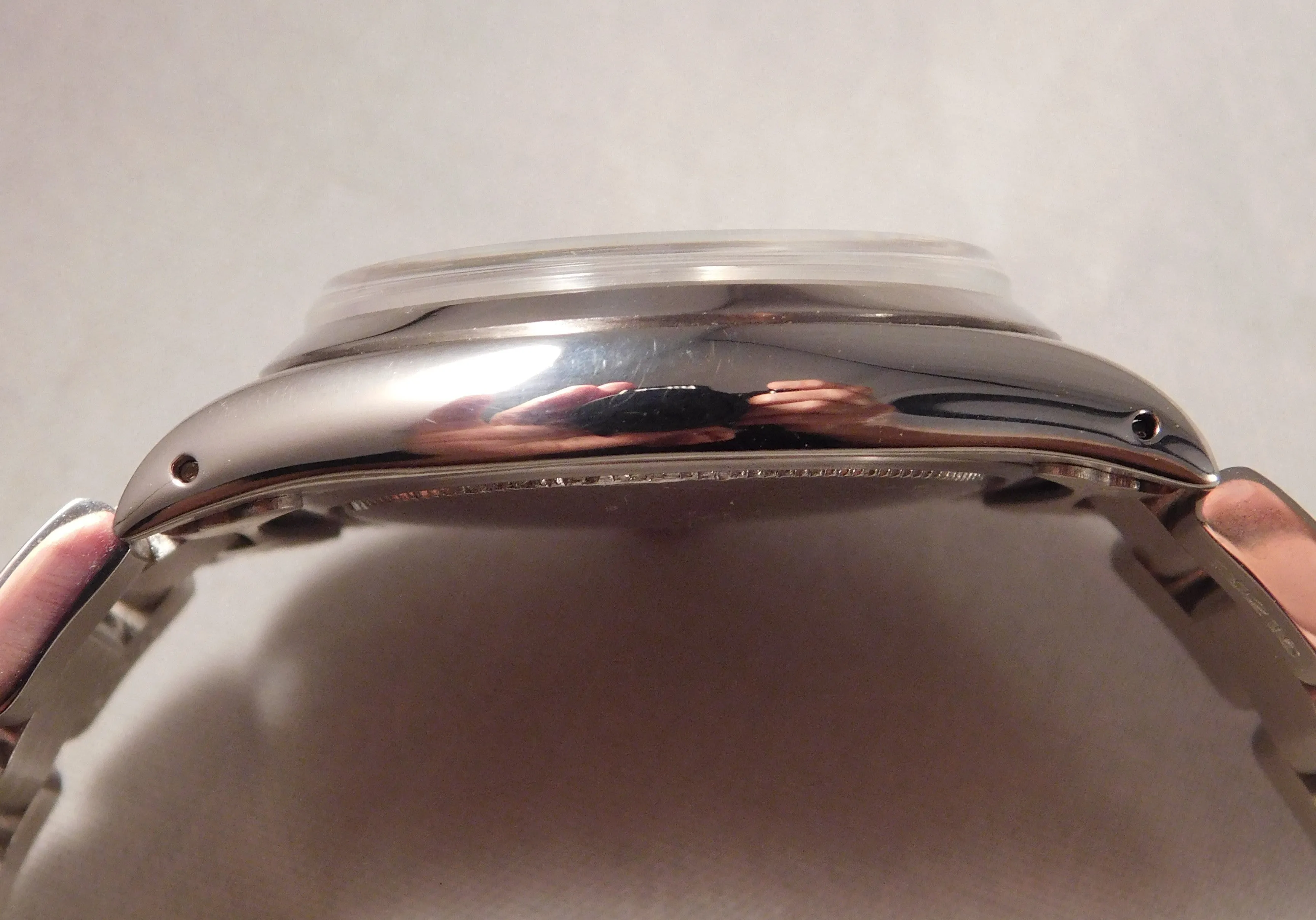 Rolex Oysterdate Precision 6494 Silver Sunburst Dial SS Vintage 1957 Mens Watch....34mm