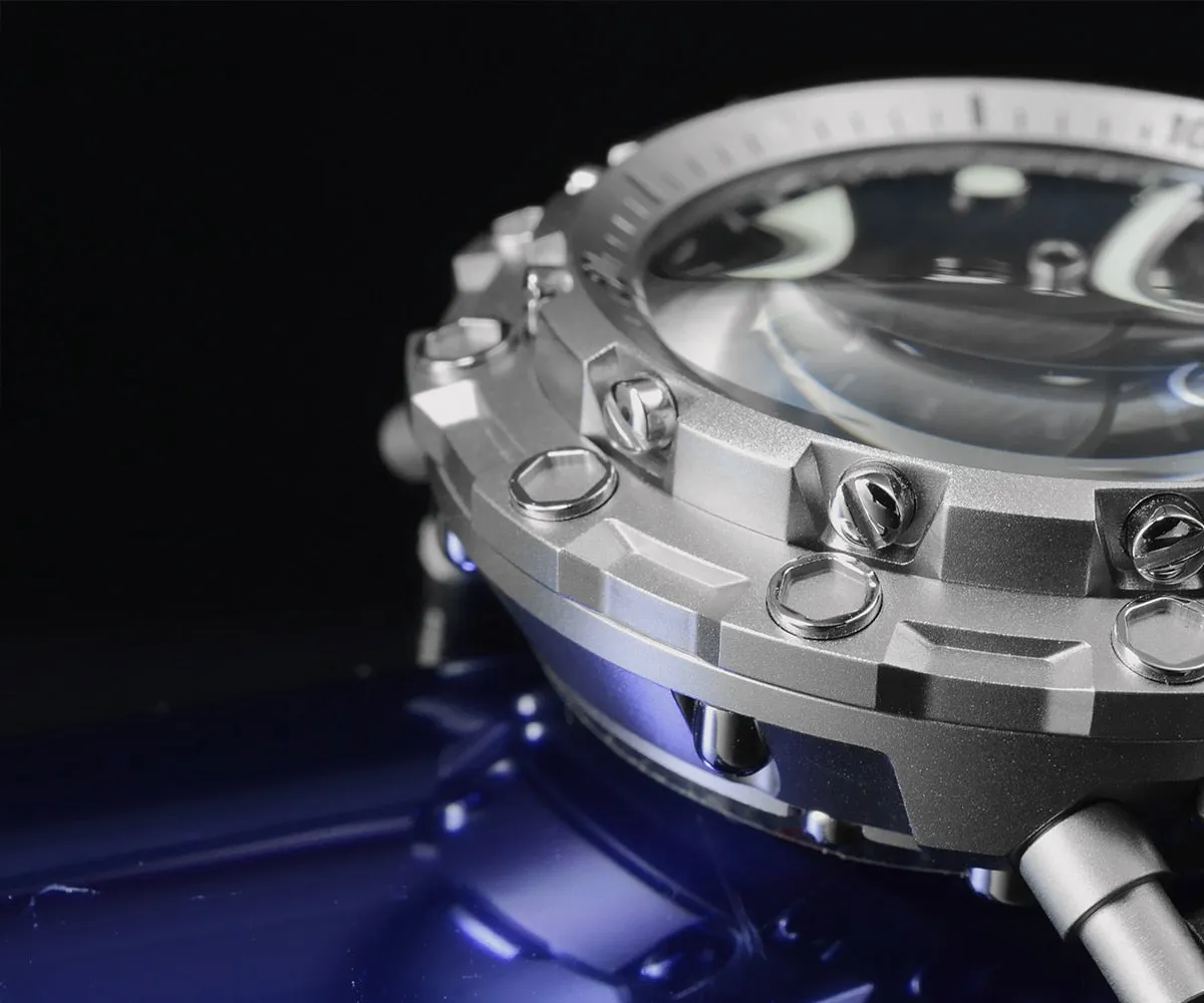 San Martin Luxury Watch Titanium MOP Dial Limited Edition