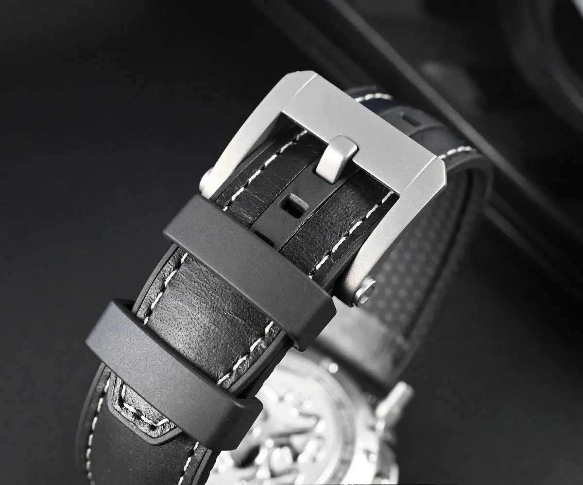 San Martin Luxury Watch Titanium MOP Dial Limited Edition