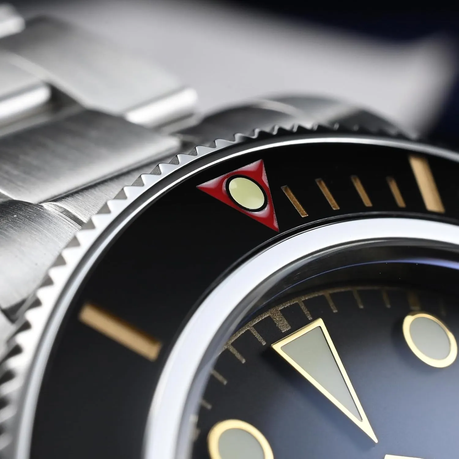 San Martin Watches for Men - NH35 Movement Automatic Dive Watch SN008GC 40mm Mens Watch 20Bar Waterproof Sapphire Crystal Luminous Mechanical Wristwatch