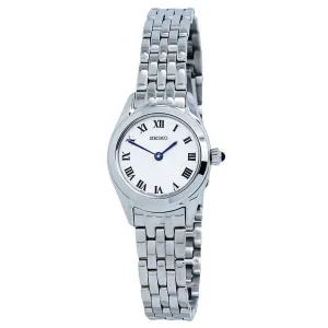 Seiko Classic Quartz Silver Dial Ladies Watch SWR037