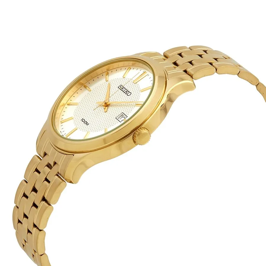 Seiko Neo Classic Quartz Men's Gold-tone Watch SUR296P1