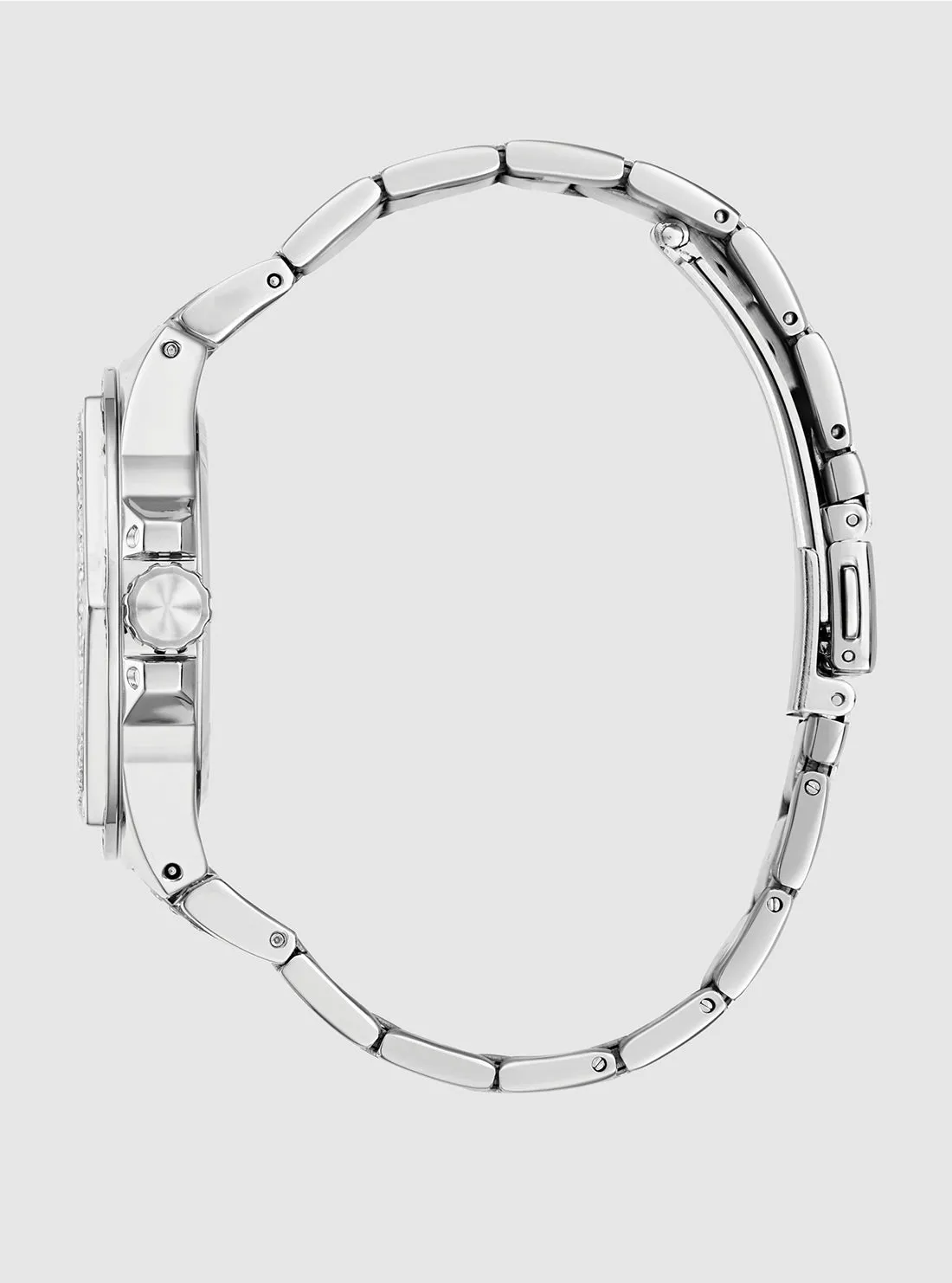 Silver Crystal Envy Watch