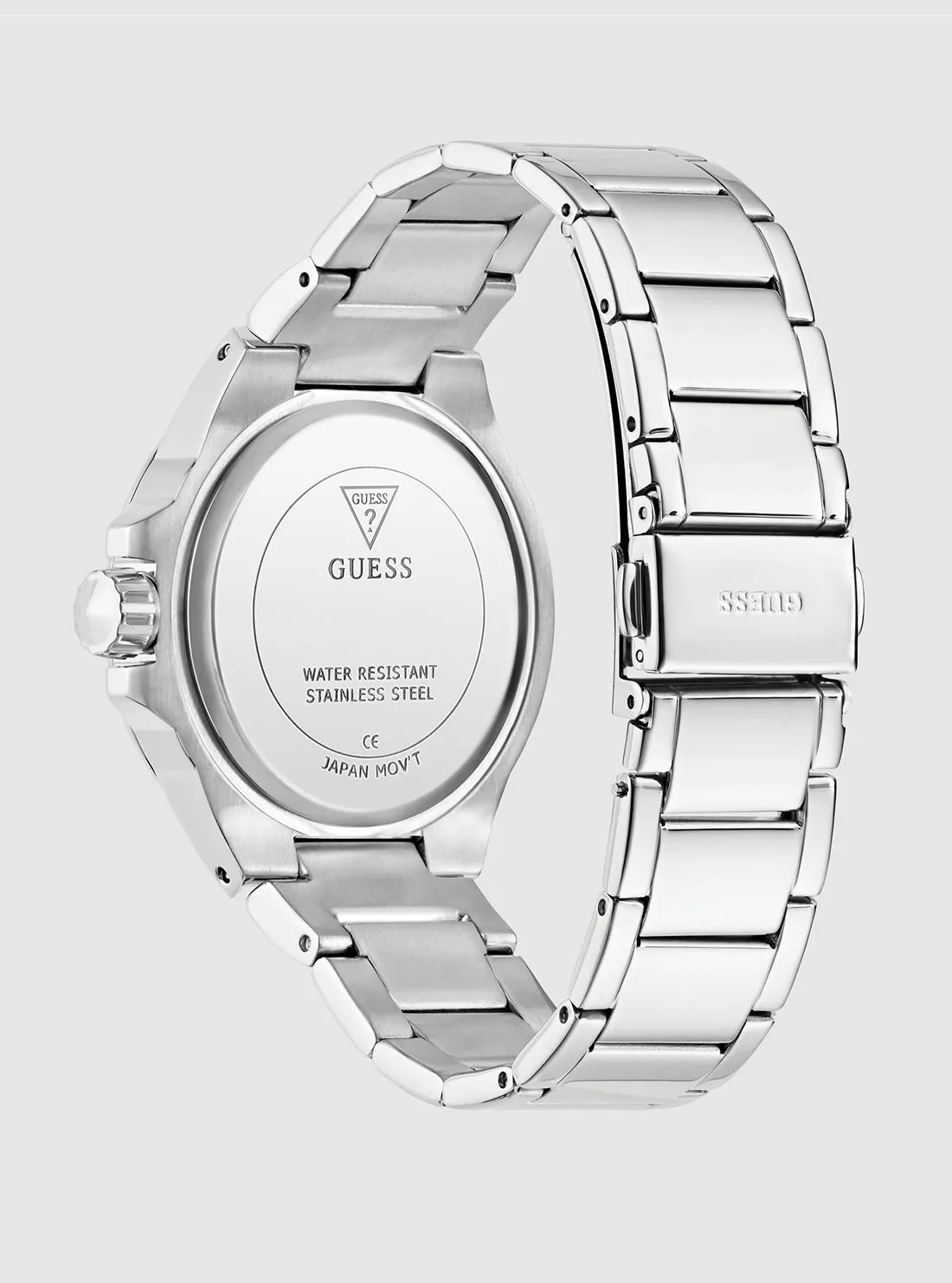 Silver Crystal Envy Watch
