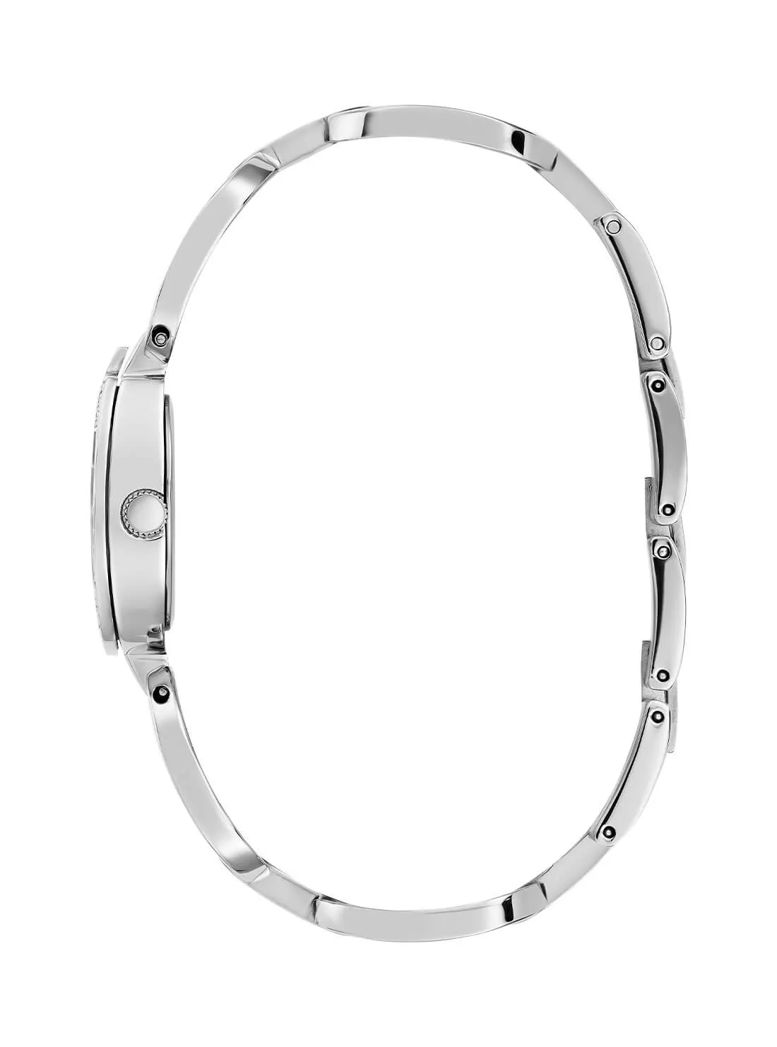 Silver Gia Logo Link Bracelet Watch
