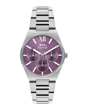 Slazenger - SL.9.2243.4.08 - Quartz Female Purple Dial Watch