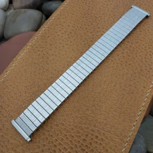 Speidel USA Made Stainless Steel 1970s Twist o flex nos Vintage Watch Band